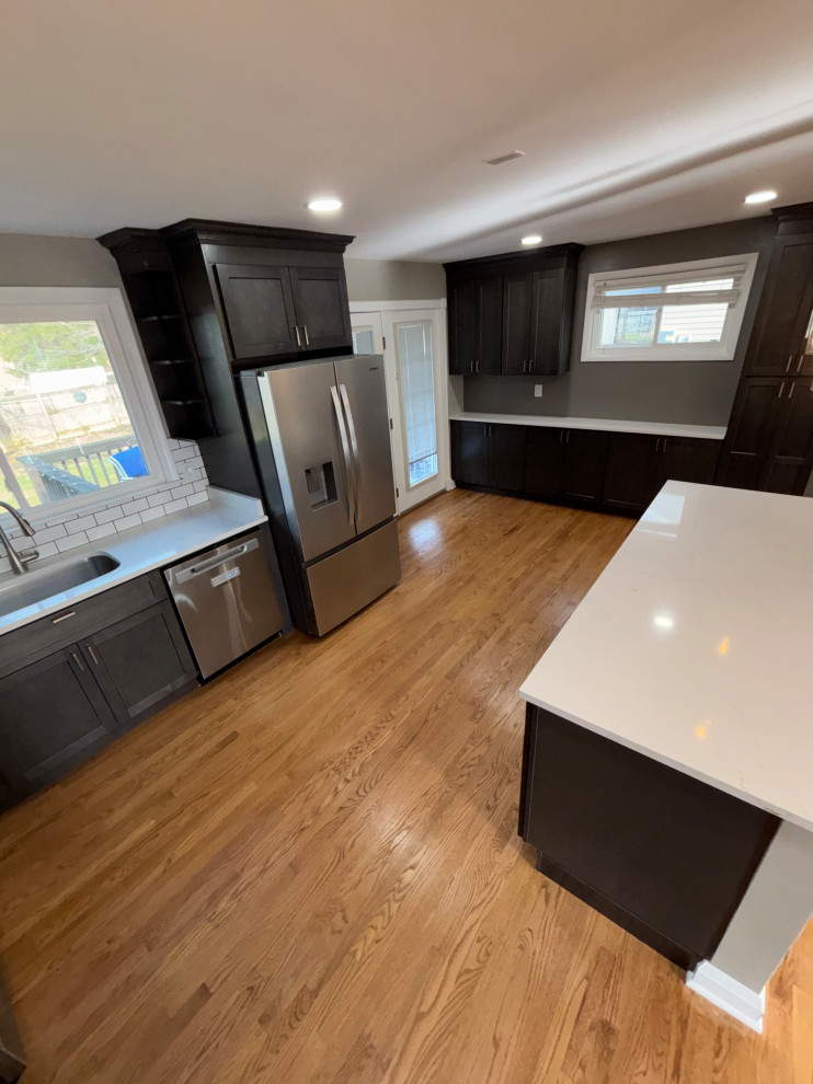 Open concept kitchen