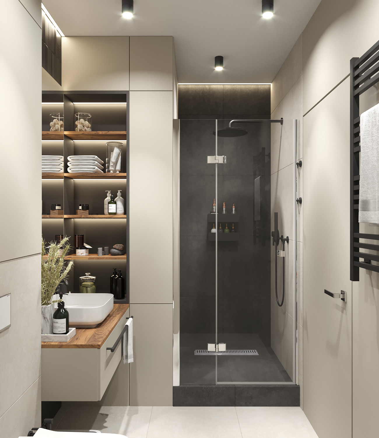 Проект студии в Санкт-Петербурге 21.5 м2