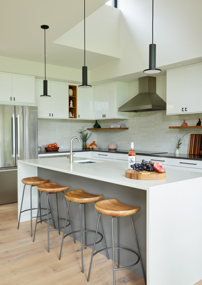 Sunset Residence - Contemporary - Kitchen - Portland - by Green Hammer ...