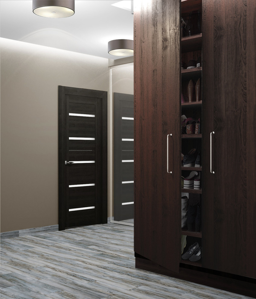 Проект жилой квартиры на улице Выборгская "легкий лофт"