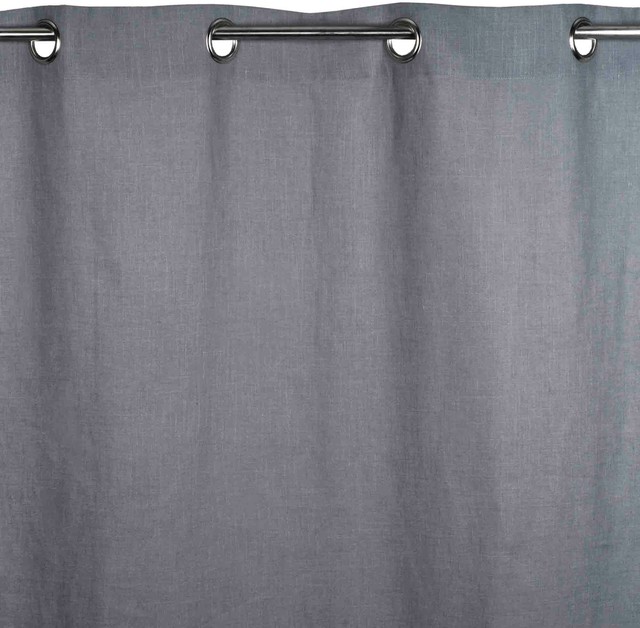 Eyelet Curtain Bellevue, 53.1"x137.8" Contemporary Curtains by