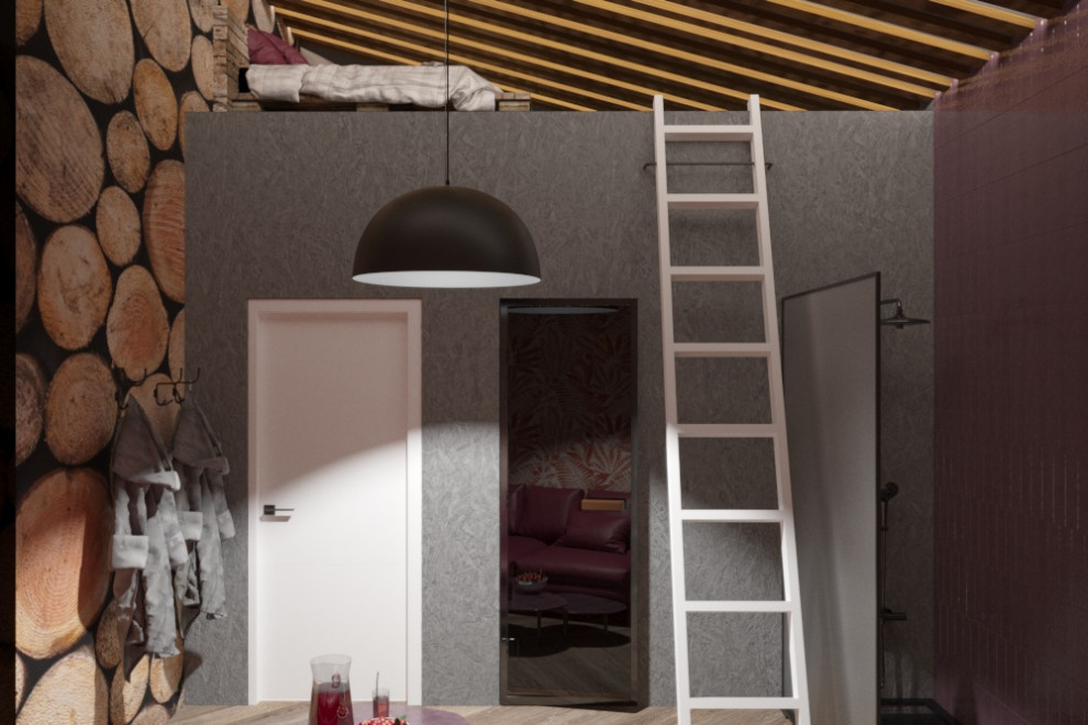 Концепт комнаты отдыха в доме под сдачу в аренду