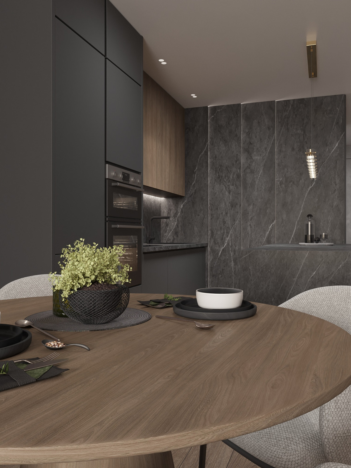 Стильная 3-х комнатная квартира в ЖК Прованс. Проект