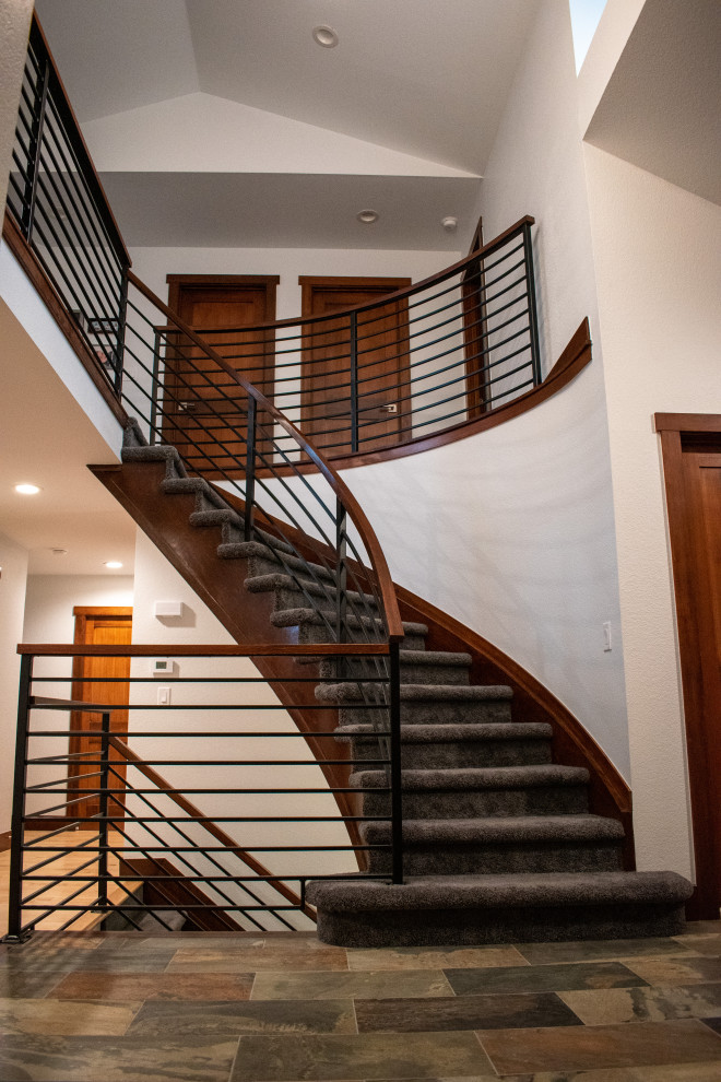 This is an example of a staircase in Denver.