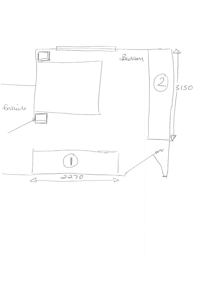 Should I put my builtin robe near the bedroom door? Houzz AU