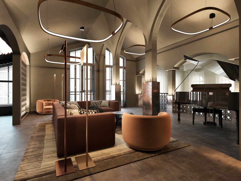 "Дом тысячи лестниц". Гостиная 3-го этажа