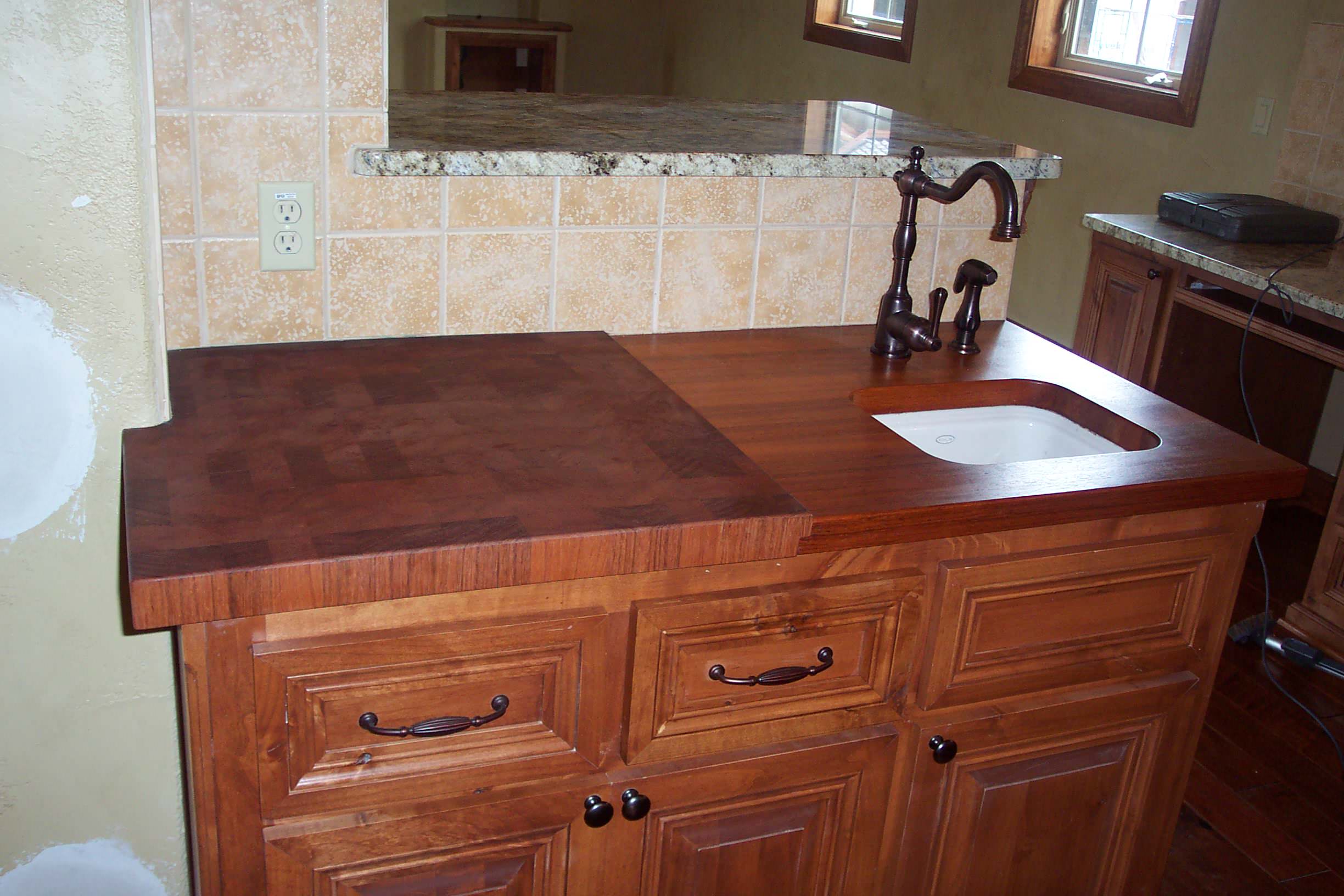 Brizilian Cherry Counter tops