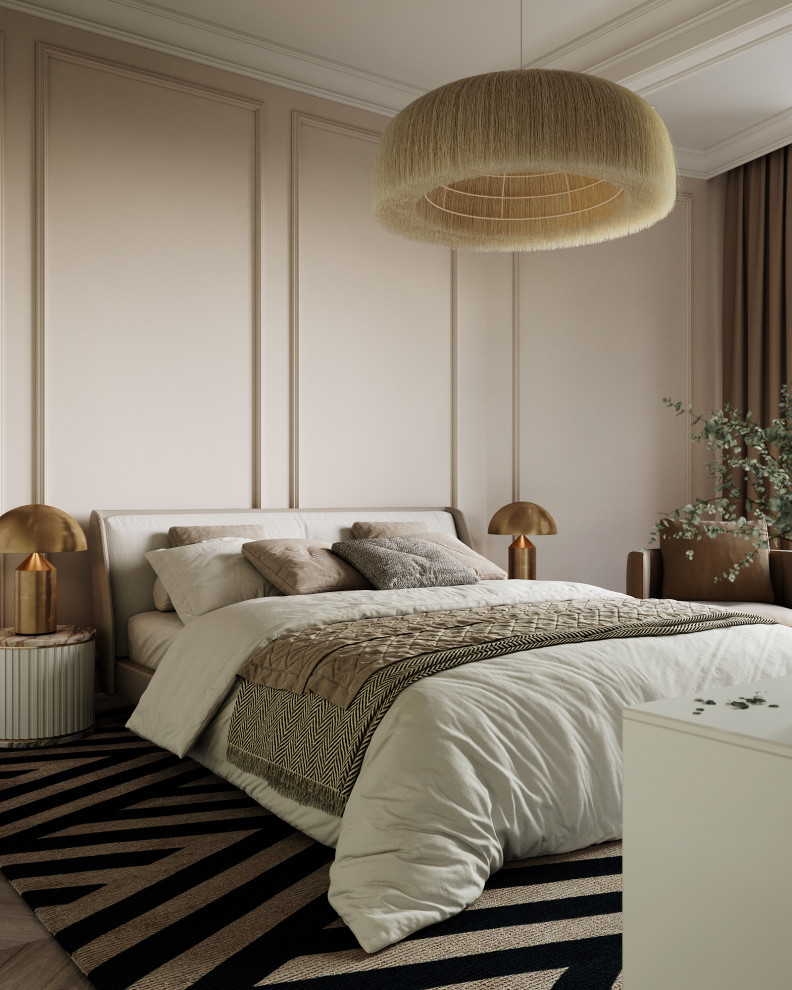 Спальня в стиле фьюжн