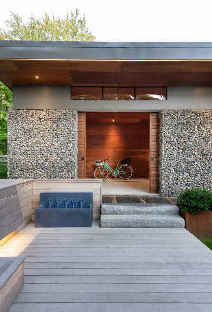 Deck view contemporary