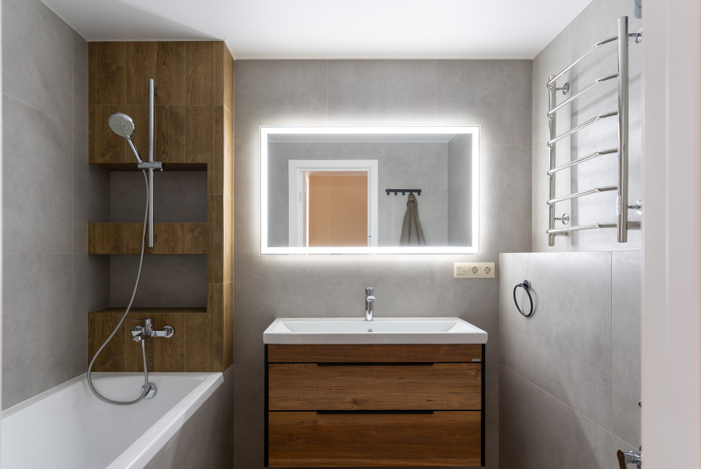 Ремонт в двухэтажной квартирк в ЖК "Да Винчи"