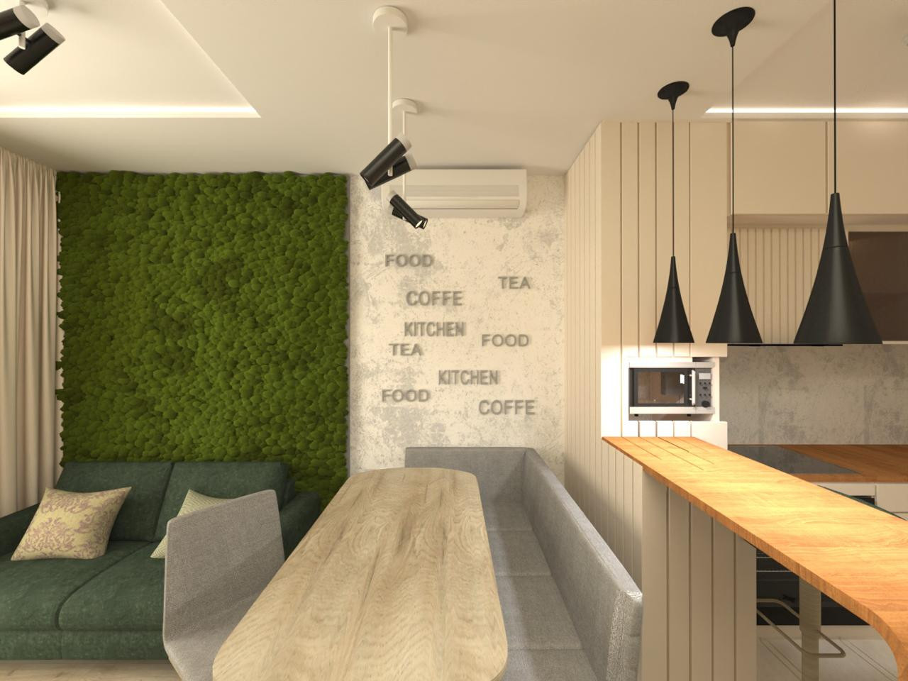 дизайн интерьера квартиры