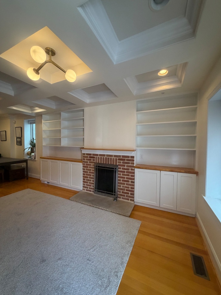 Living Room Custom Bookshelf