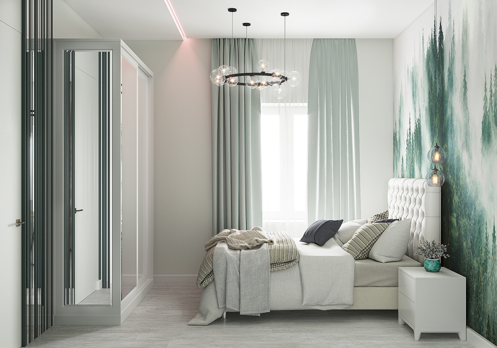 Дом с сеткой между первым этажом и вторым светом в Якутске.