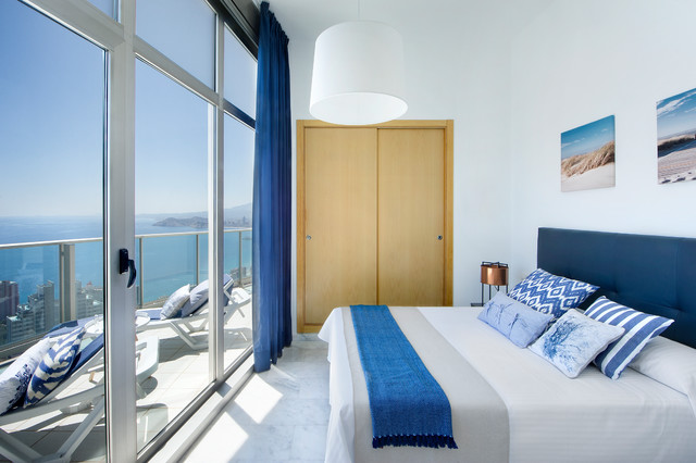 APARTAMENTOS TORRE LUGANO SKY stile-marinaro-camera-da-letto
