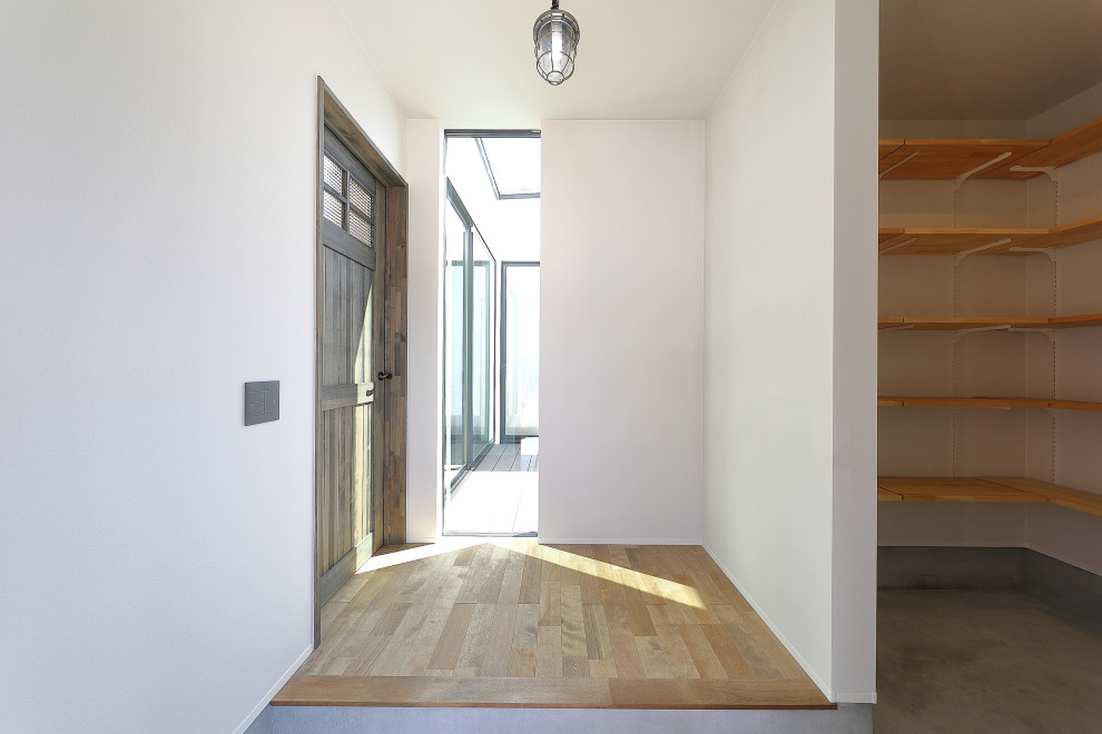 Inspiration for a modern entryway in Other.