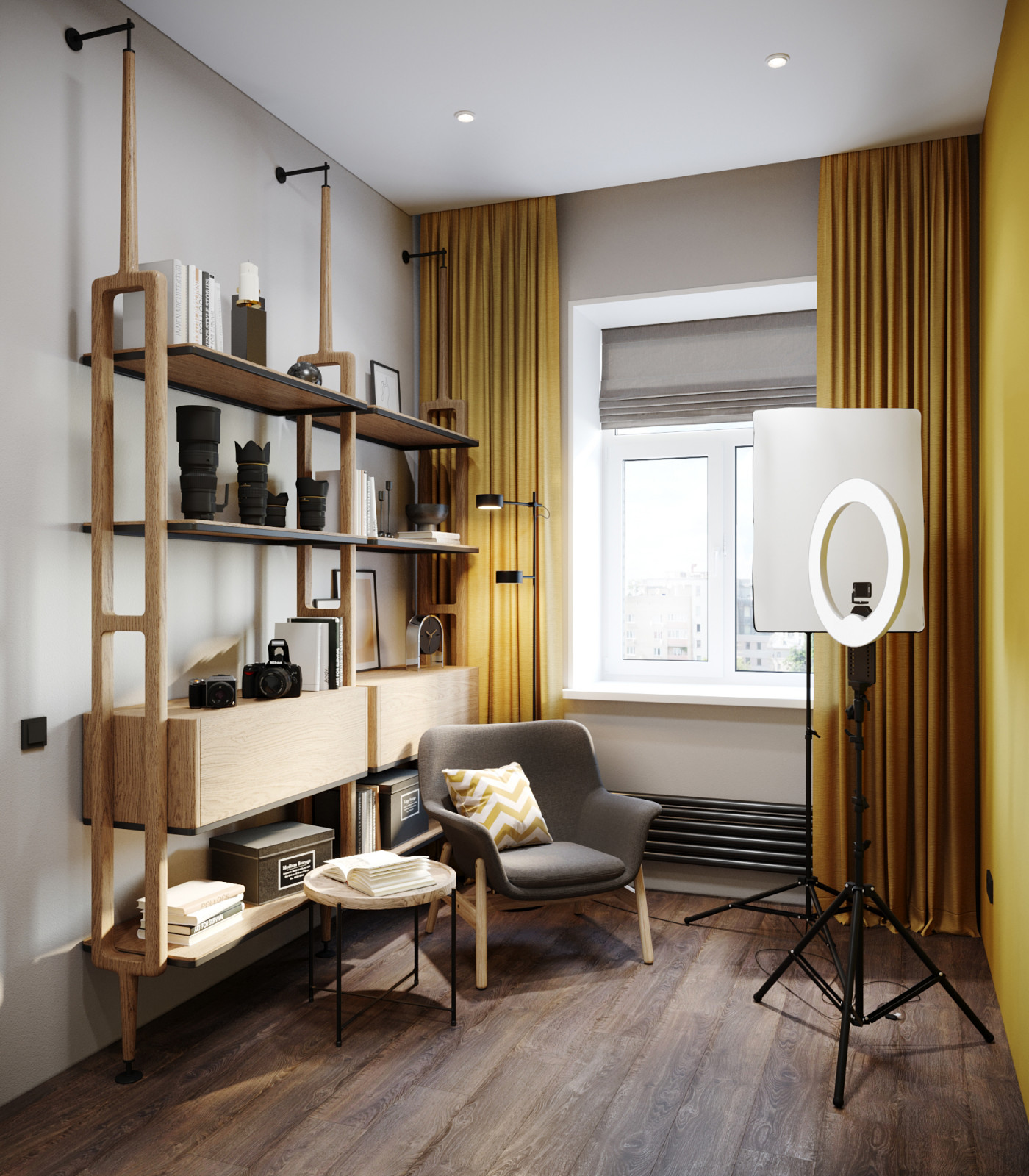 Квартира на Обводном. Кабинет.