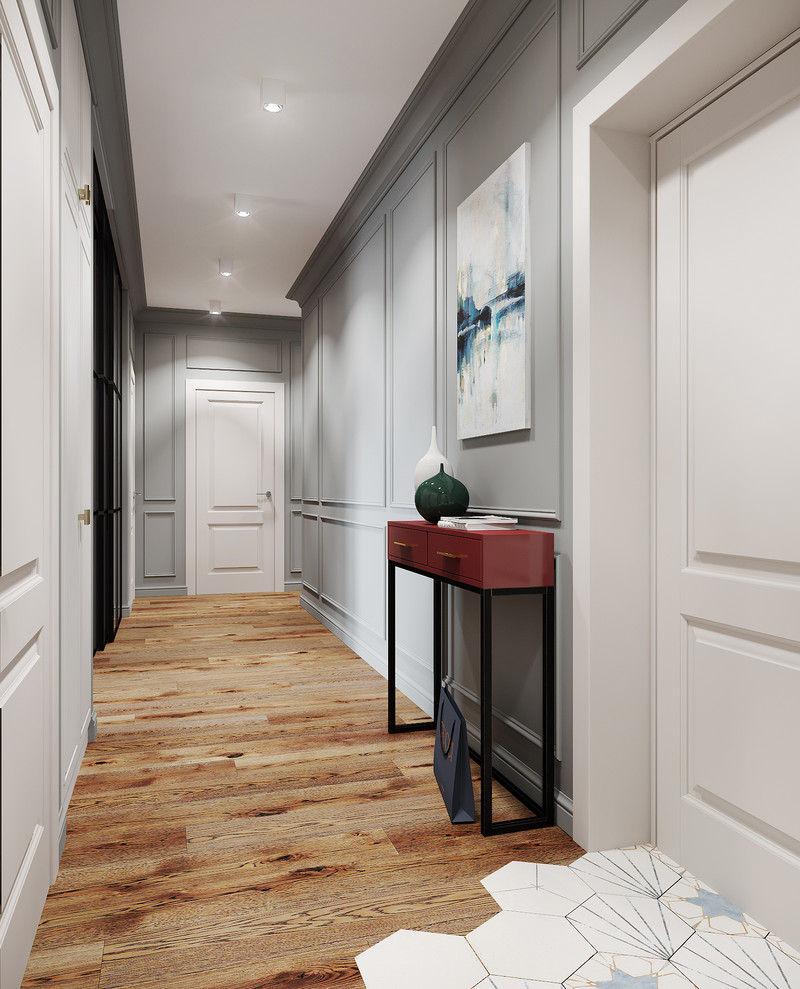 Визуализации проекта квартиры 87кв.м ЖК Новогорск парк