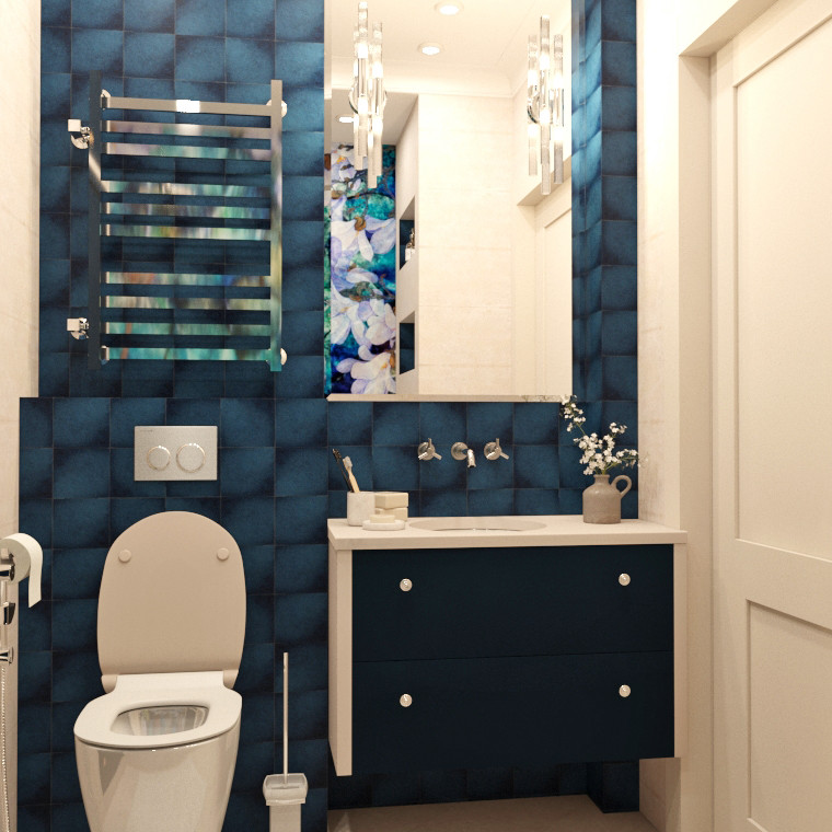 Квартира в Долгопрудном с Панно Ракушка