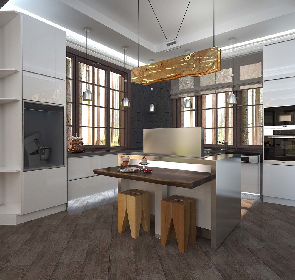 Дизайн интерьера деревянного дома 394 кв.м.