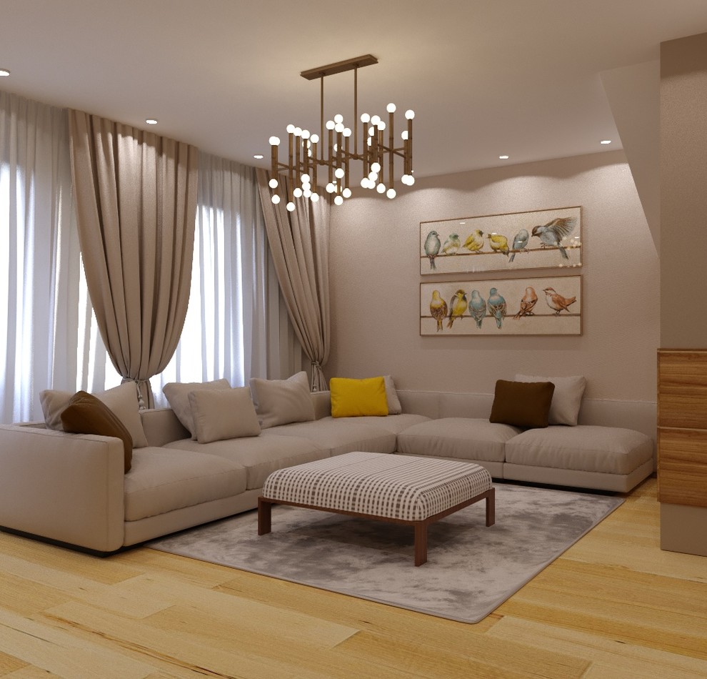 Трехэтажный коттедж