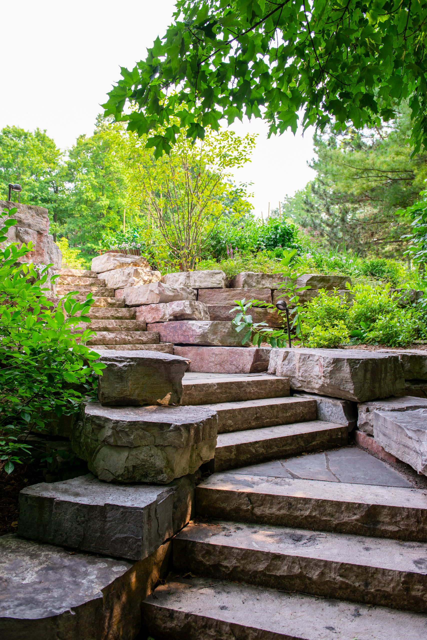 Contemporary Stone Steps - Brookfield, WI