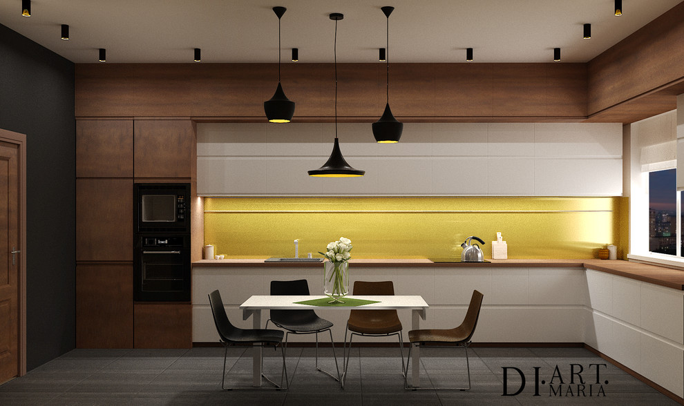 Кухня в стандартной двушке