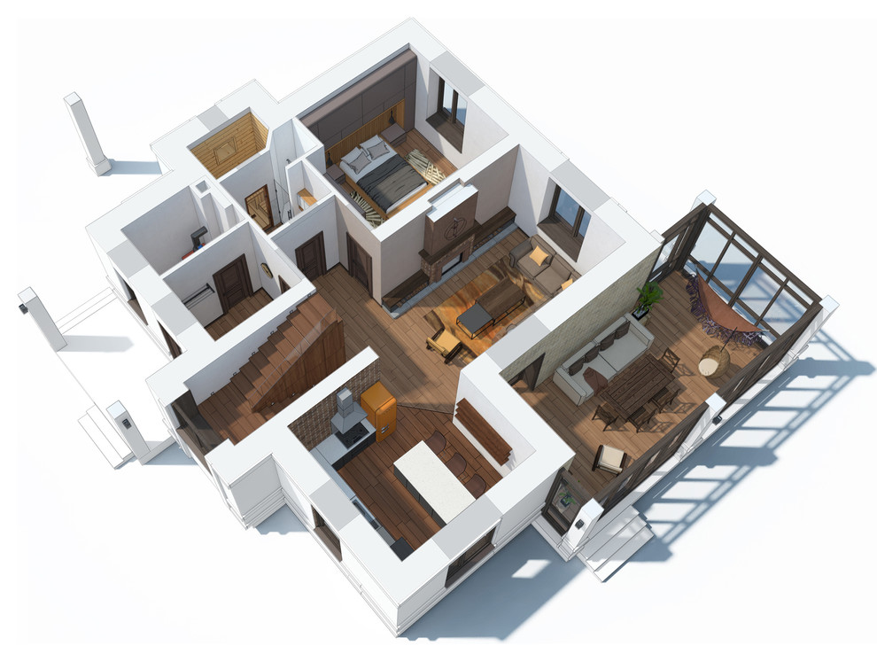 3d модели интерьеров \ 3D Plans