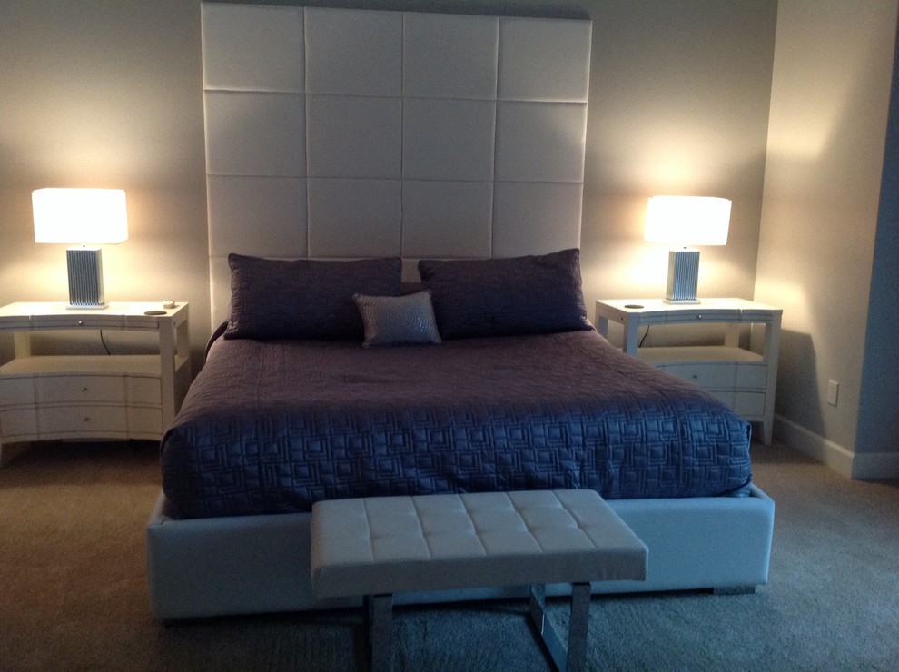 Trendy bedroom photo in Other