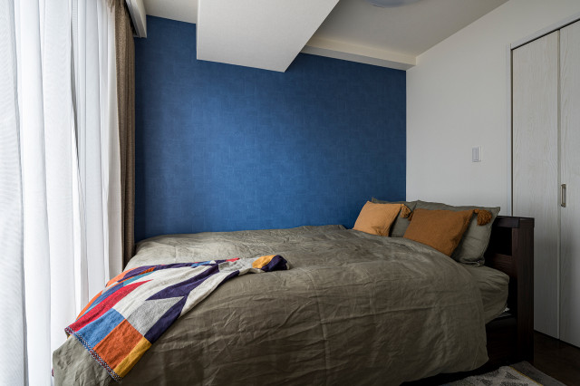 ワンルーム賃貸　ホームオフィスのある住まい contemporain-chambre