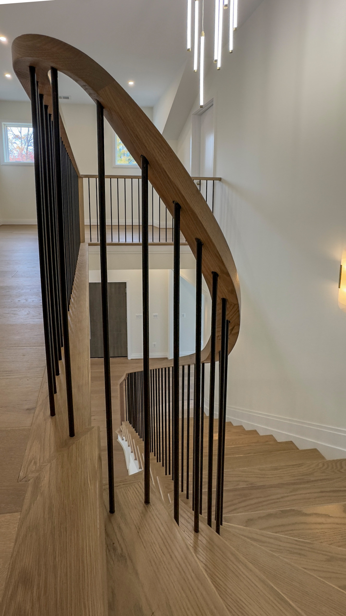 144_Attractive Transitional Staircase in Impressive Modern Home, Vienna VA 22180