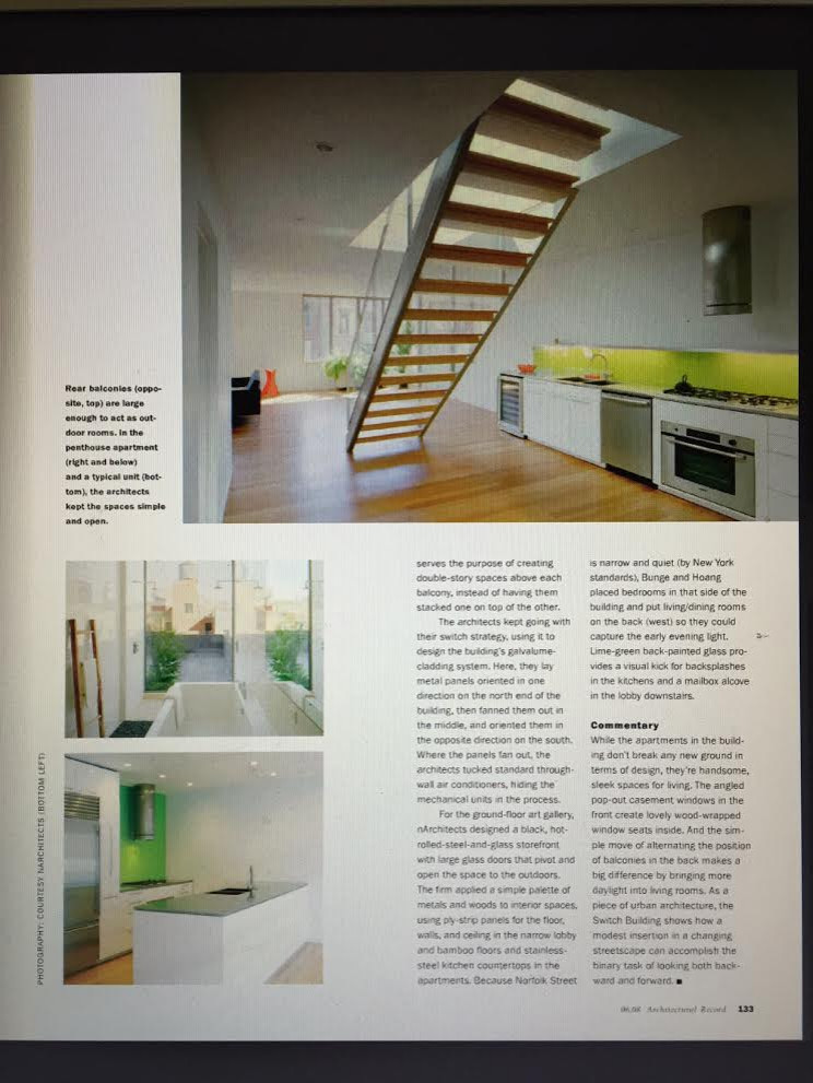 Architectural Record  Magazine, June 2008