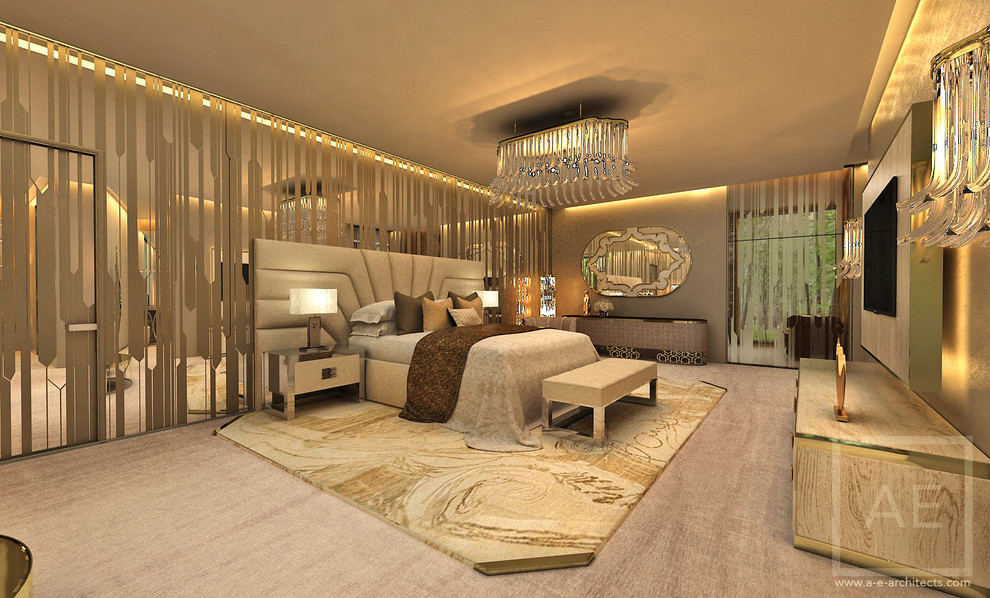 Спальня в загородном доме