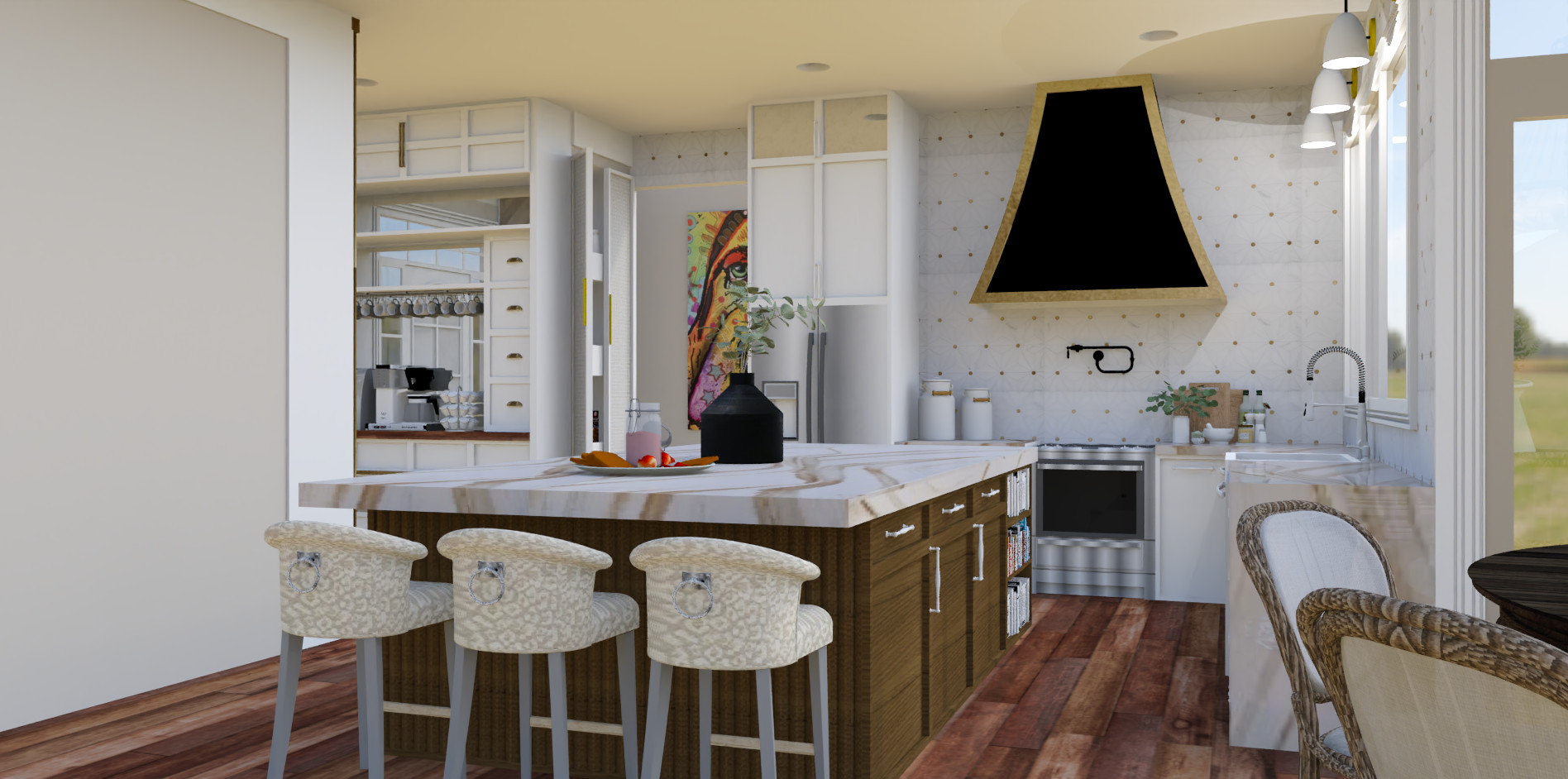 Southern Style Kitchen
