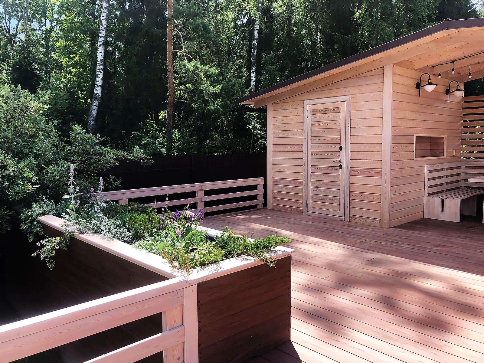 Беседка в Мамонтово