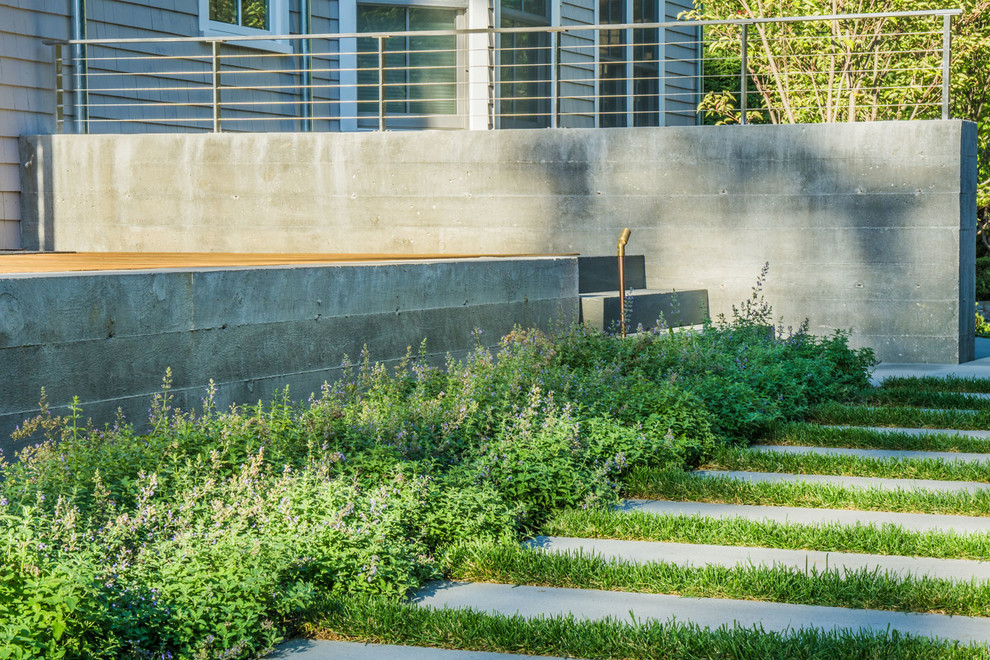 Boston Riverside Landscape Design Cambridge, MA Landscape Architecture and Design - Modern - Landscape ...