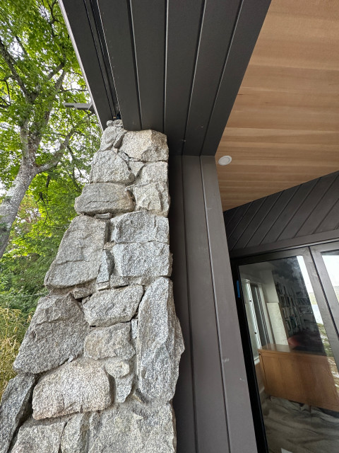 Ocean front deck coastal-courtyard