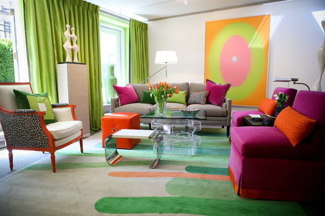 Kips Bay Showhouse contemporary-living-room