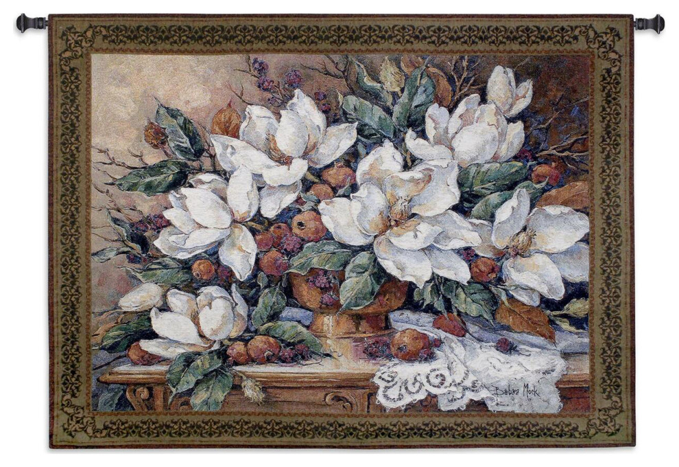 Enduring Riches Woven Wall Tapestry - Traditional - Tapestries - by Tapestry Zest  Houzz