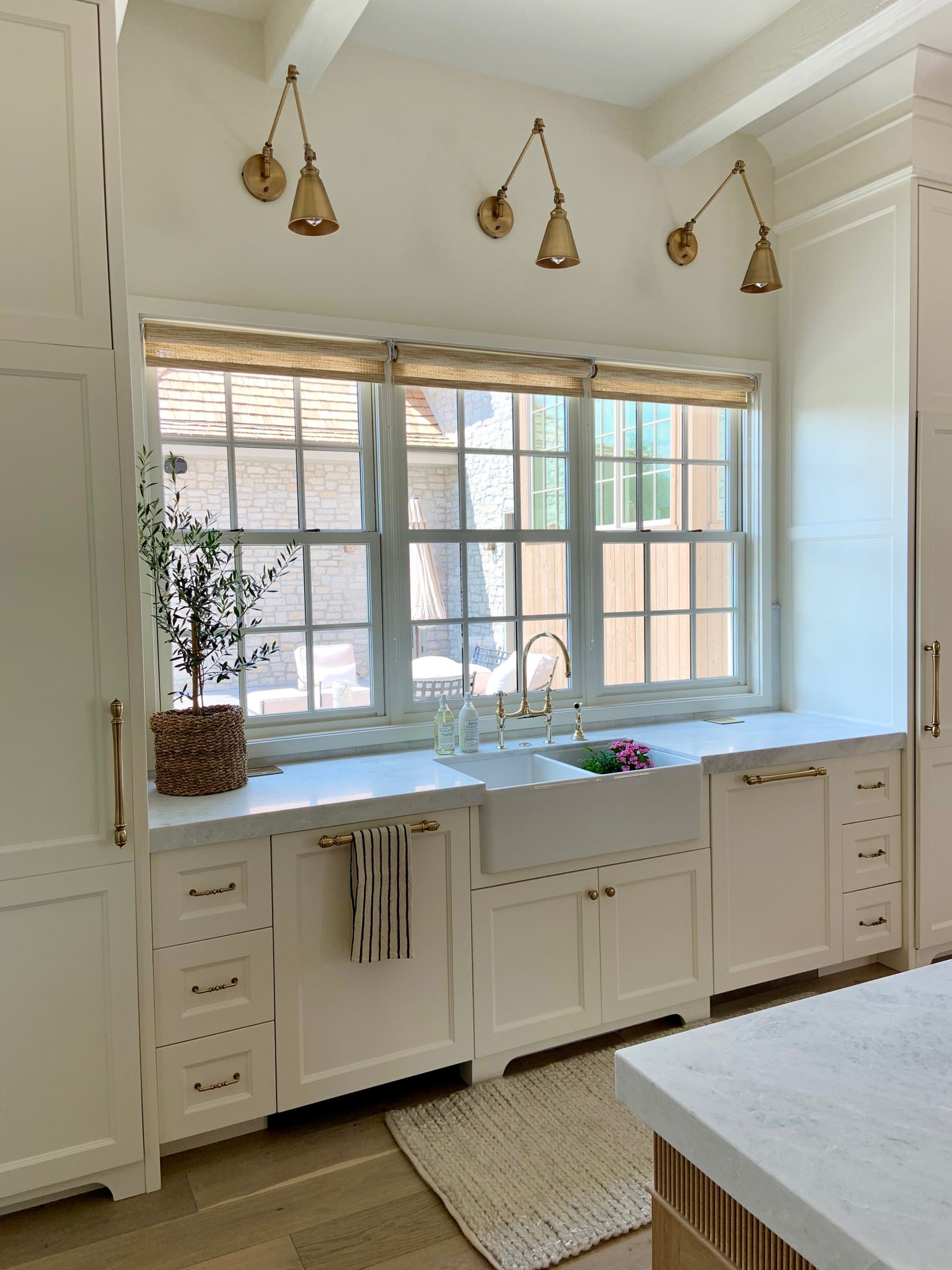 White Cabinets