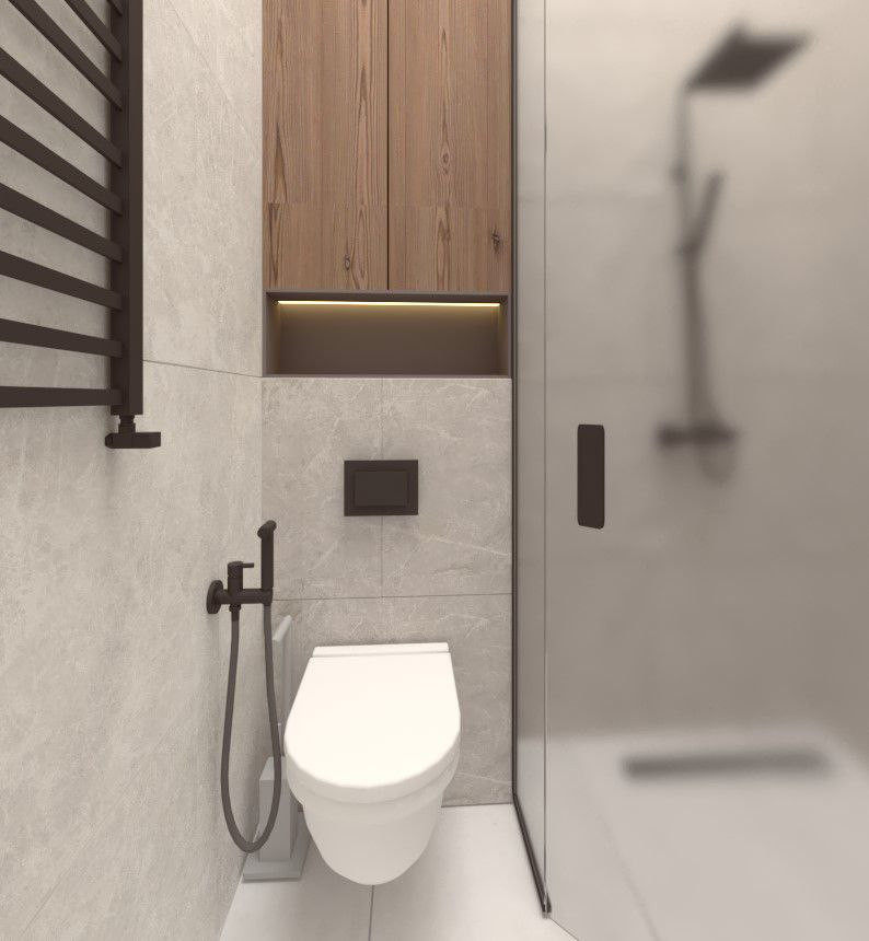 Дизайн интерьера квартиры в ЖК Клевер Парк, Екатеринбург