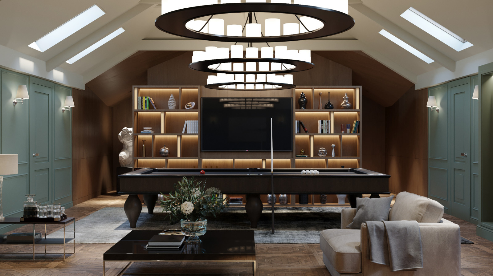 дизайн комнат для частного дома в поселке "Миллениум"