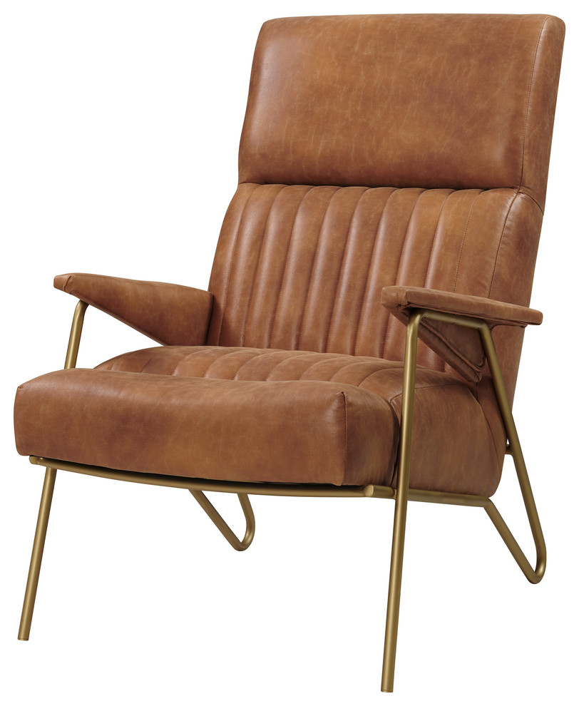 caspian outdoor furniture on Caspian Bonded Leather Accent Chair Midcentury Armchairs And Accent Chairs By Hedgeapple