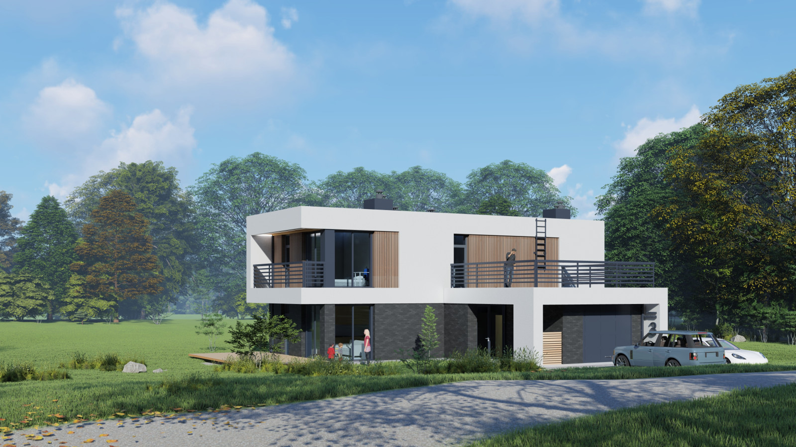 Modern house 150/185+50