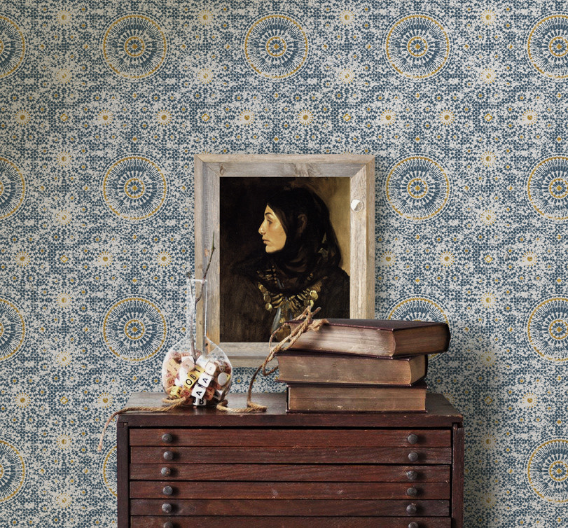 Inspiration for a mid-sized mediterranean formal open concept living room in Sydney.