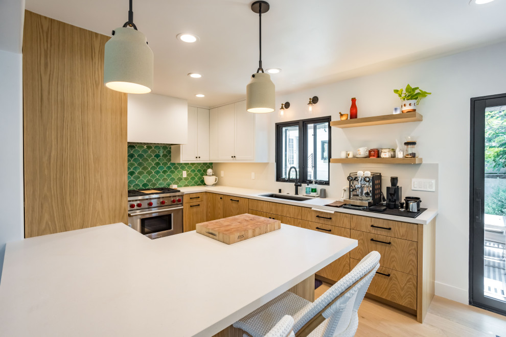 Complete Kitchen Remodel- Los Angeles - Midcentury - Kitchen - Los ...