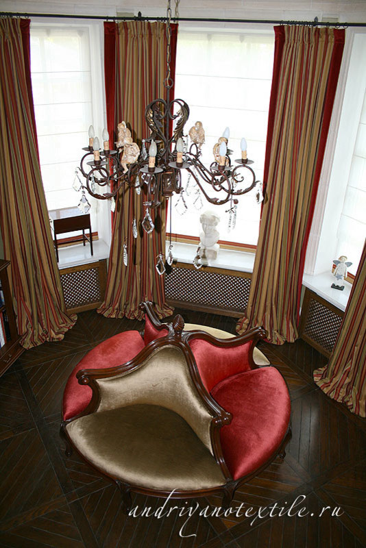 Текстиль в интерьере гостиных комнат