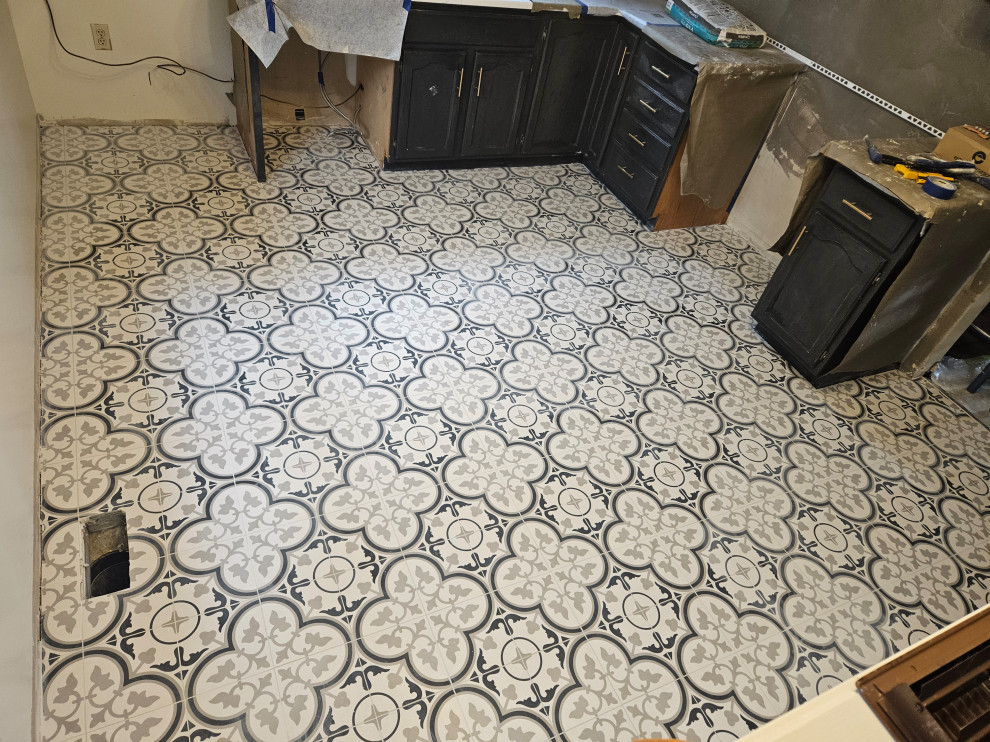 Kitchen Remodel (Floors & Backsplash)