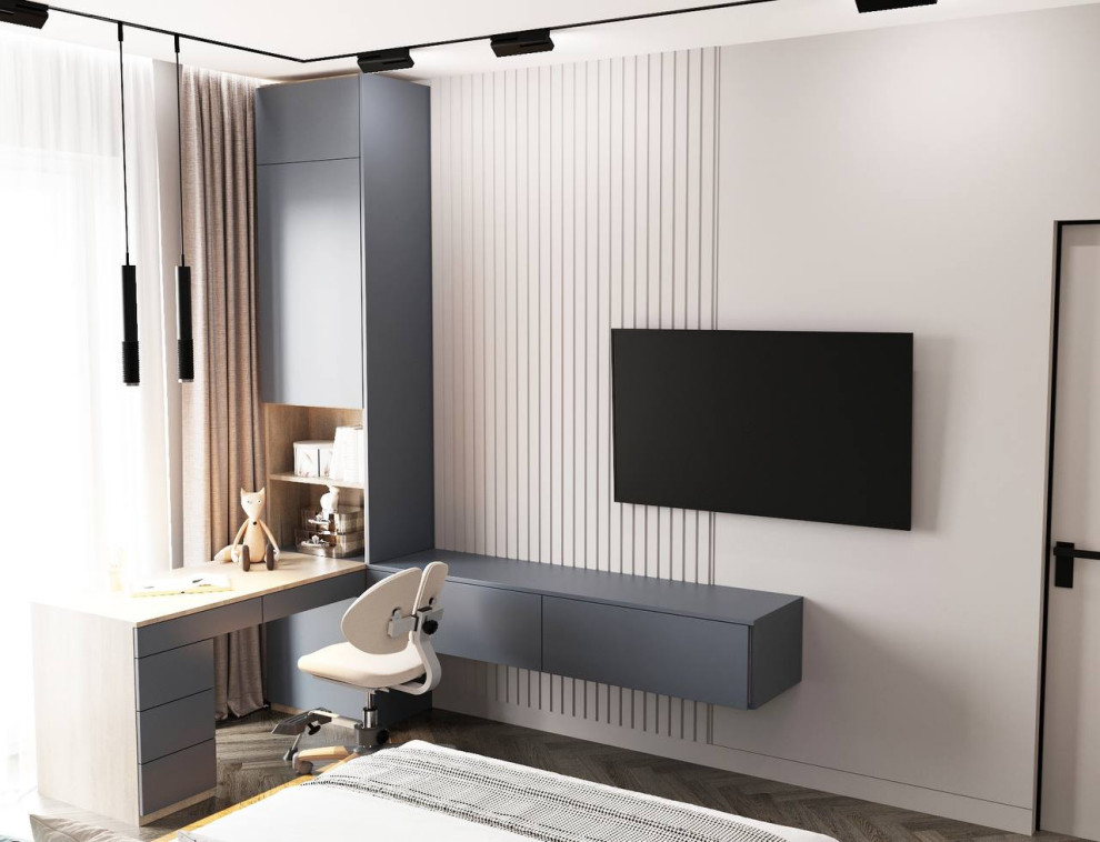 ДИЗАЙН ПРОЕКТ С ОЛИВКОВЫМИ ОТТЕНКАМИ