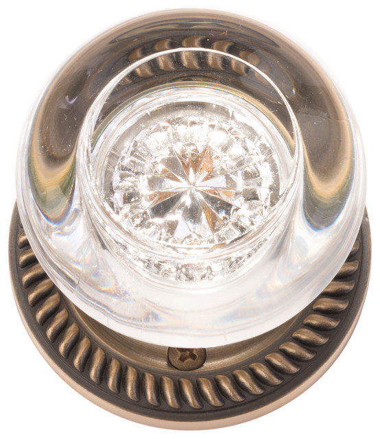 Charleston Double Dummy Door Set Traditional Doorknobs by BRASS