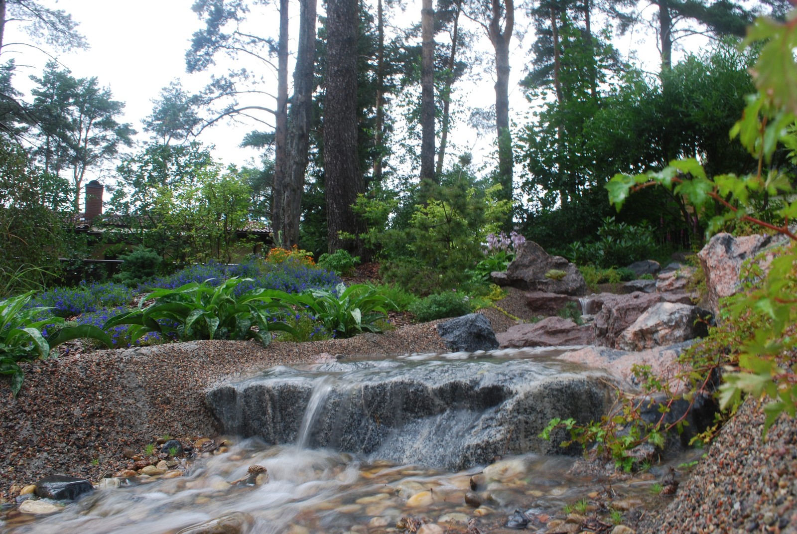 Водопад в Токсово